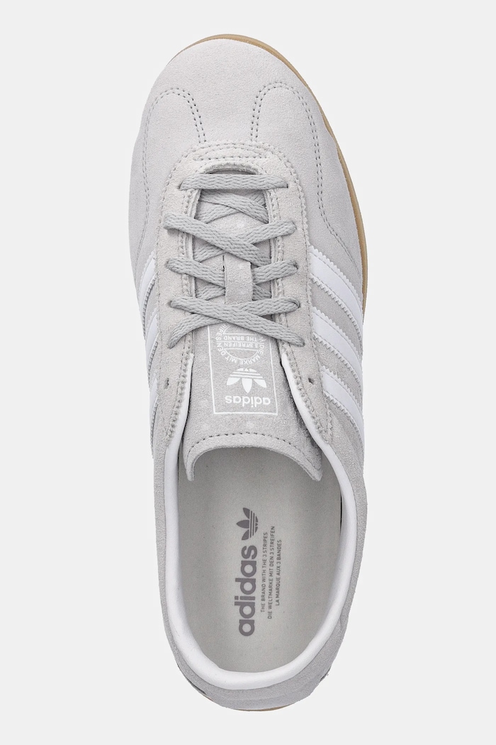 adidas Originals sneakersy zamszowe Gazelle LO Pro W szary JS4516