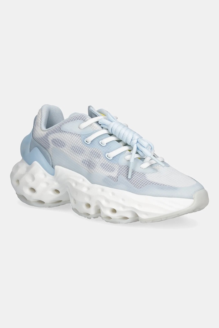 Sneakers Flowers for Society Ffs Seed.One δέρμα σαμουά μπλε FFS009W