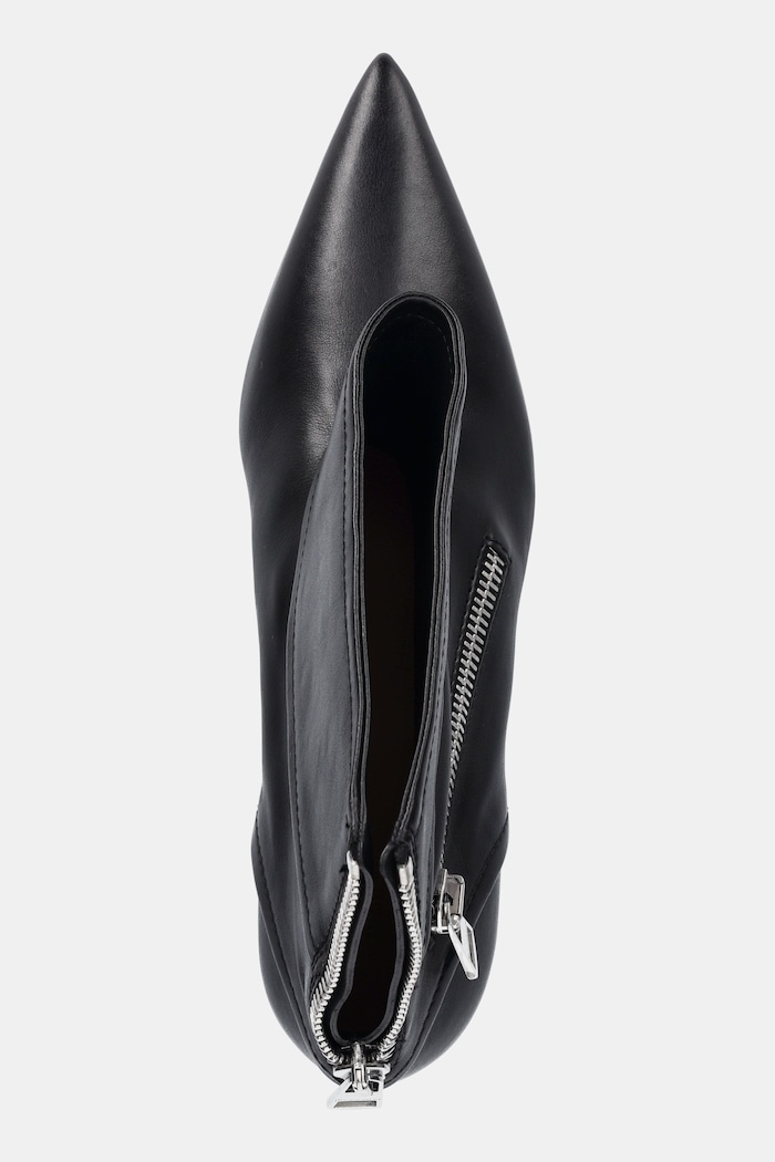 JW Anderson stivaletti alla caviglia in pelle Biker Kitten Heel nero BT0105.LA0268