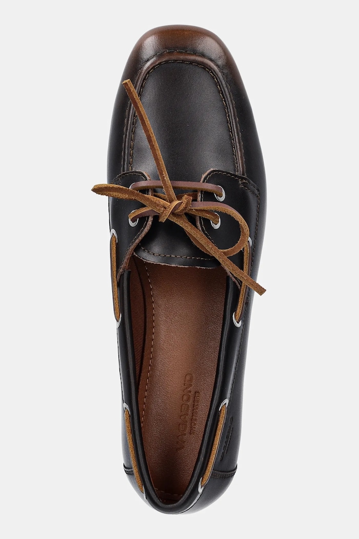Usnjeni mokasini Vagabond Shoemakers HILLARY rjava 5925.418.33
