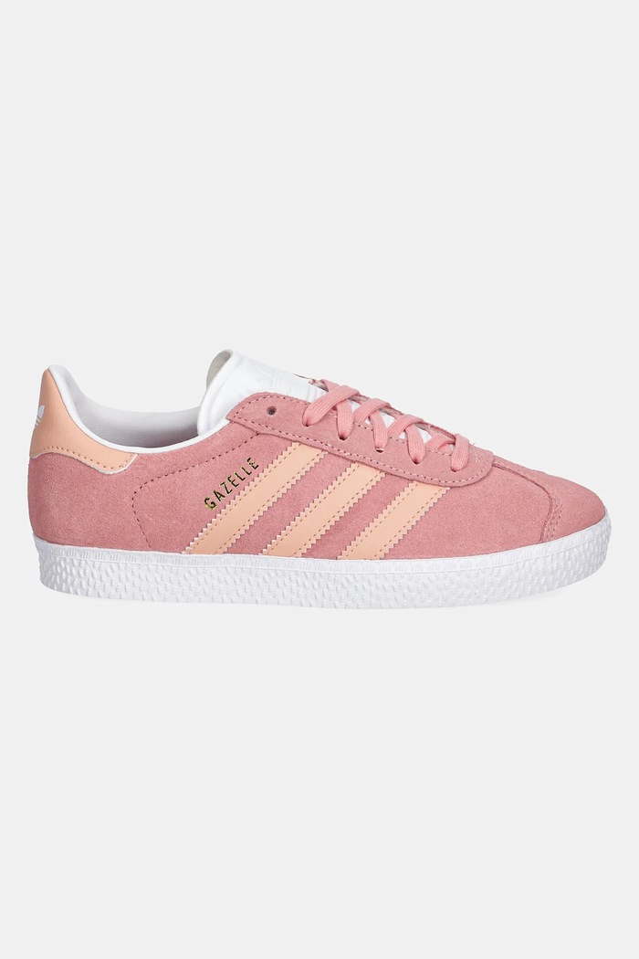 adidas Originals sneakersy zamszowe dziecięce GAZELLE JP5544 różowy SS25