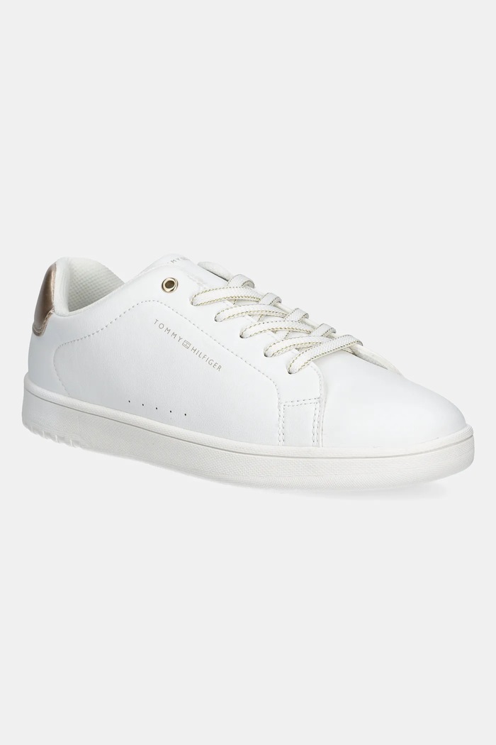 Dětské sneakers boty Tommy Hilfiger nízký bílá T3A9.33736