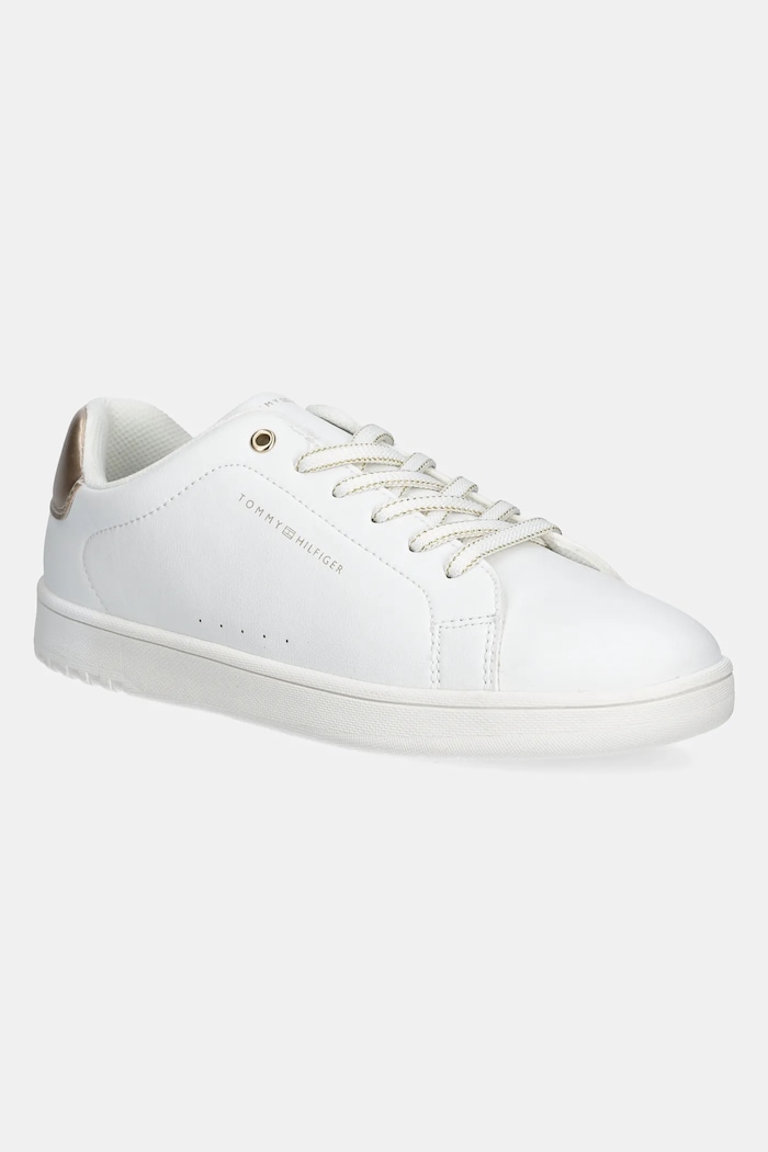 Dětské sneakers boty Tommy Hilfiger nízký bílá T3A9.33736