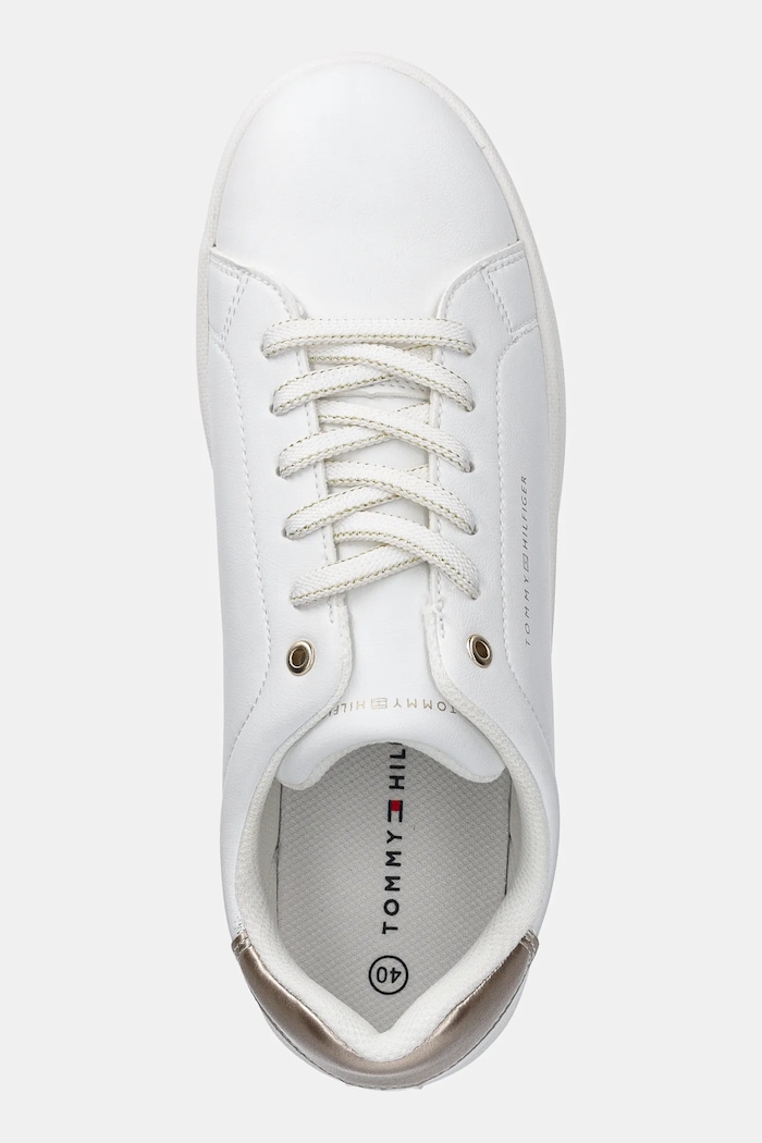 Dětské sneakers boty Tommy Hilfiger bílá T3A9.33736