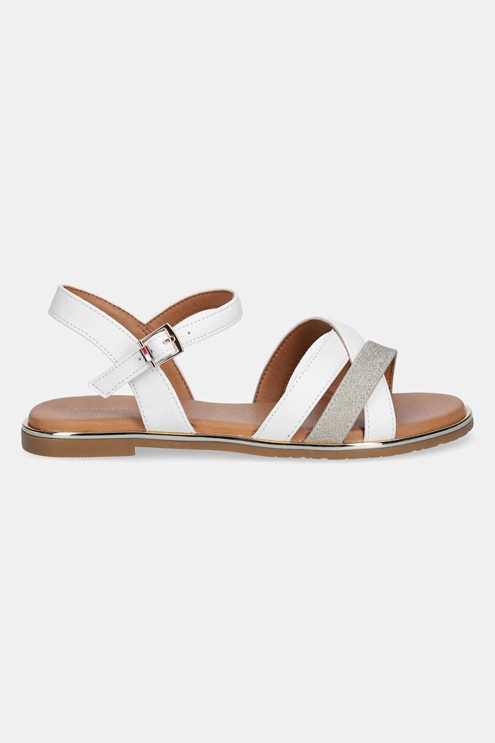 Sandále Tommy Hilfiger T3A2.33779.30.34 biela SS25