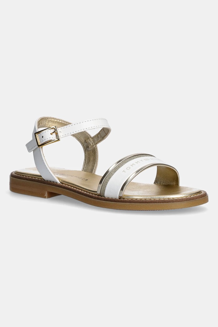 Dječje sandale Tommy Hilfiger tekstil bijela T4A2.33944.35.40