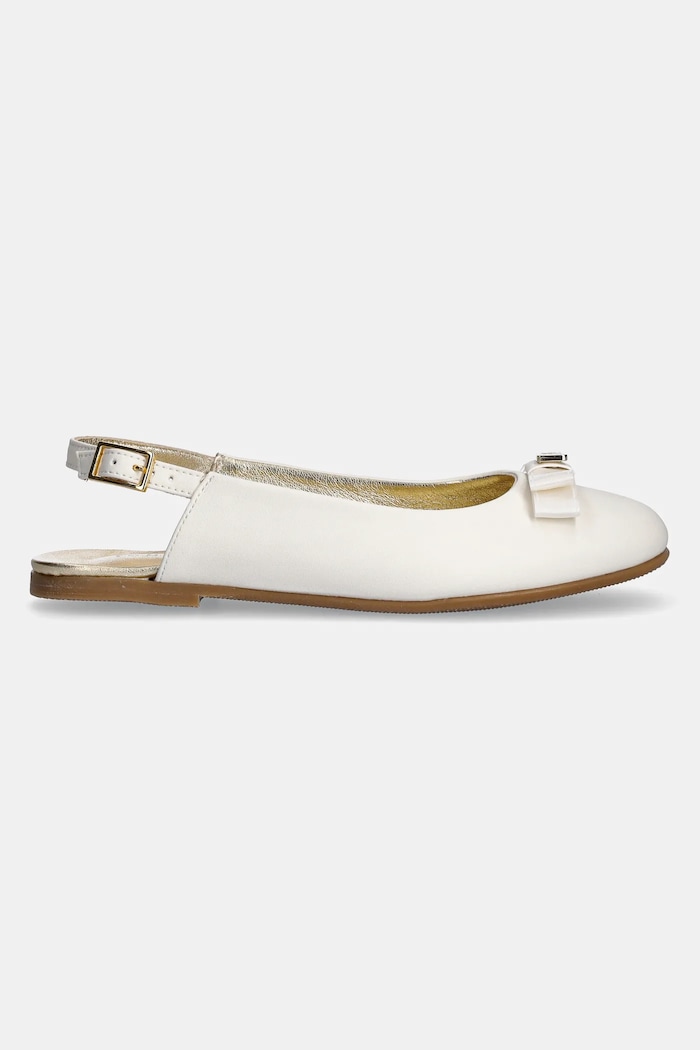 Tommy Hilfiger balerini copii T4A3.33929.28.34 alb SS25