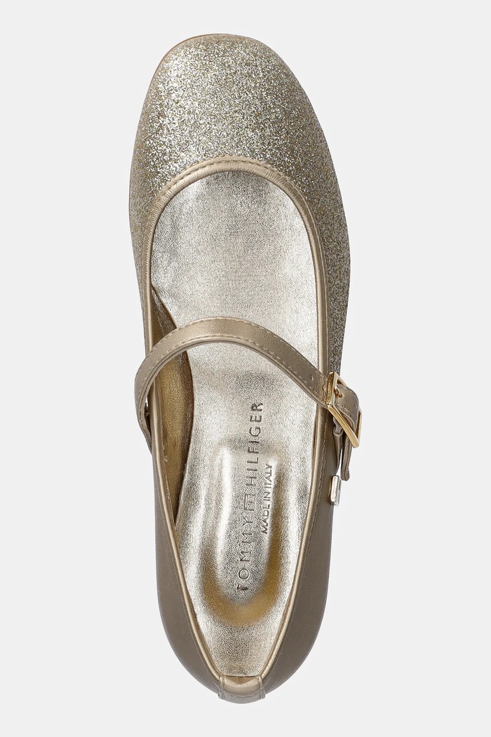 Tommy Hilfiger balerini copii aur T4A3.33930.35.38
