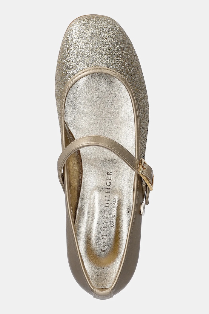 Tommy Hilfiger balerini copii aur T4A3.33930.35.38