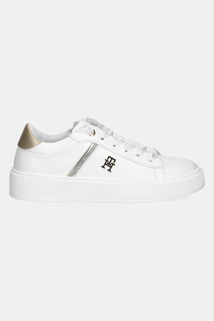 Detské tenisky Tommy Hilfiger T4A9.33933.35.40 biela SS25