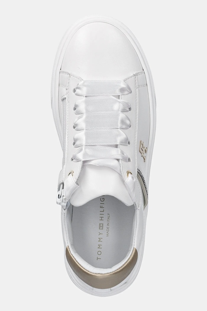 Detské tenisky Tommy Hilfiger biela T4A9.33933.35.40