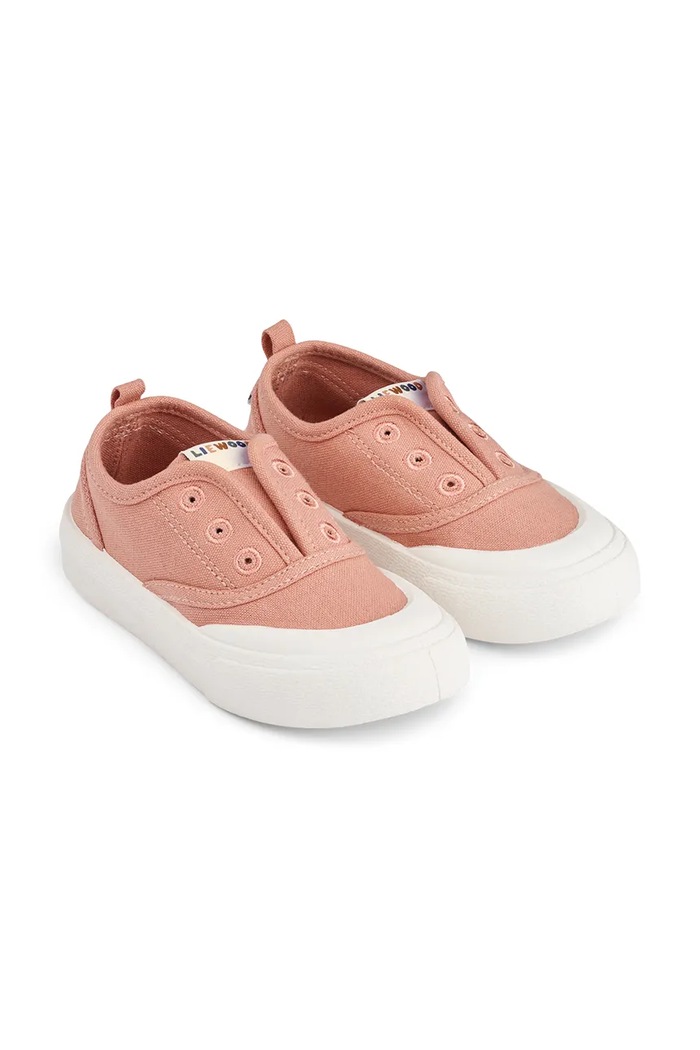 Παιδικά πάνινα παπούτσια Liewood Danilo Sneakers slip on πορτοκαλί LW19656