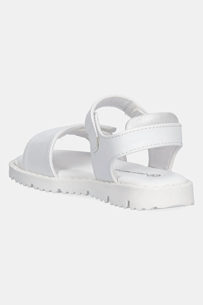 Deklice Calvin Klein Jeans Otroški sandali Calvin Klein Jeans V1A2.82039.20.29 bela