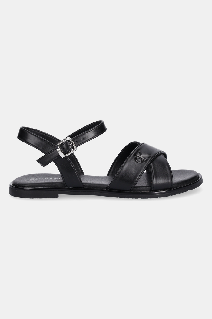 Detské sandále Calvin Klein Jeans V3A2.82041.30.34 čierna SS25
