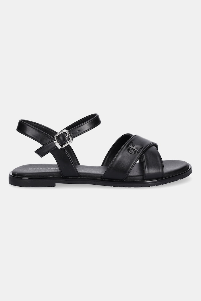 Detské sandále Calvin Klein Jeans V3A2.82041.30.34 čierna SS25