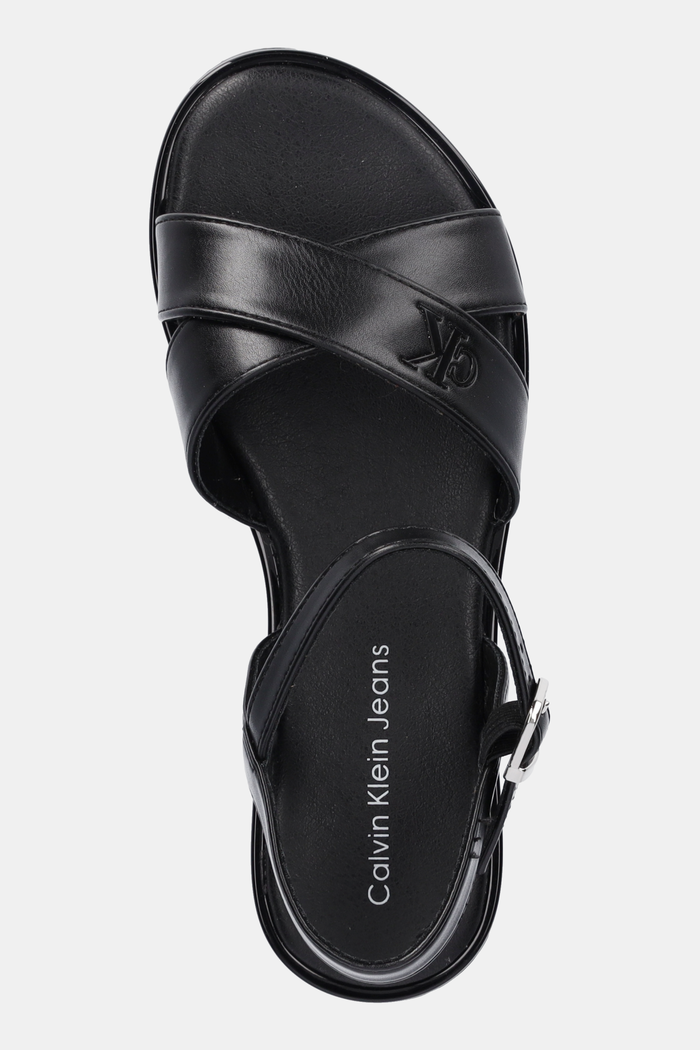 Detské sandále Calvin Klein Jeans čierna V3A2.82041.30.34