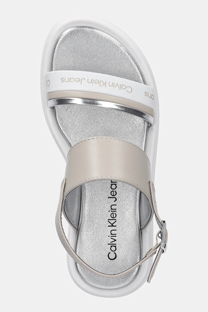 Calvin Klein Jeans sandały dziecięce beżowy V4A2.82053.30.34