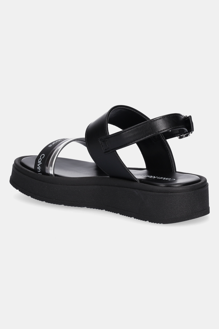 Djevojčice Dječje sandale Calvin Klein Jeans V4A2.82053.30.34 crna