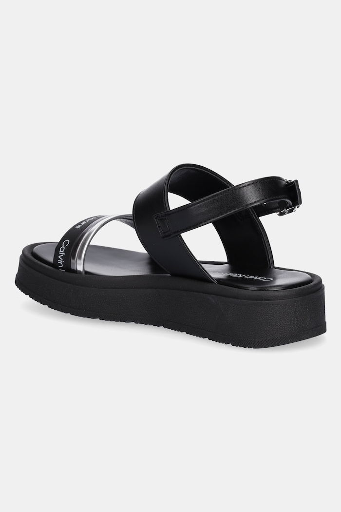 Djevojčice Dječje sandale Calvin Klein Jeans V4A2.82053.30.34 crna