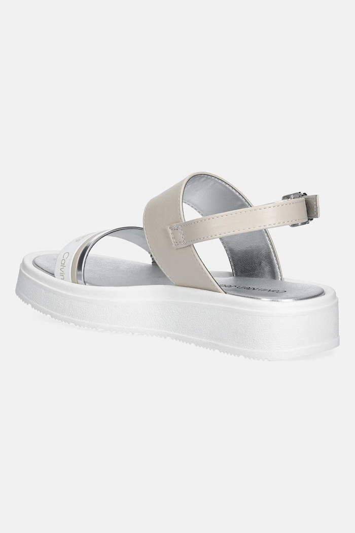 Κοριτσίστικα Παιδικά Πέδιλα Calvin Klein Jeans V4A2.82053.35.39 μπεζ