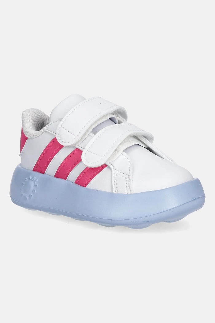 adidas Sneakersy dziecięce GRAND COURT 2.0 biały JI0981