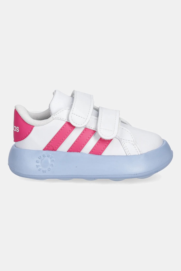 adidas Sneakersy dziecięce GRAND COURT 2.0 JI0981 biały SS25