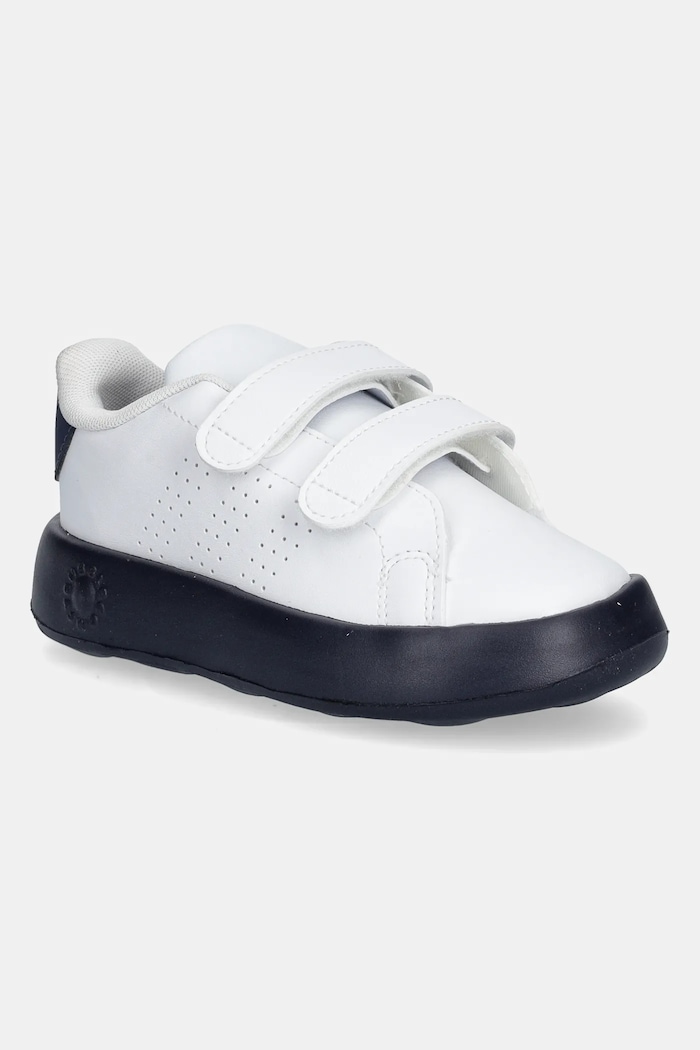 adidas sneakersy dziecięce ADVANTAGE imitacja skóry licowej biały JI4192