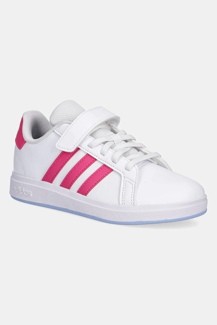Dětské sneakers boty adidas GRAND COURT 2.0 textilní bílá JI0975