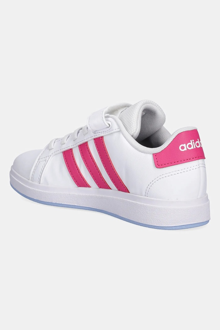 DÍVKA Dětské sneakers boty adidas GRAND COURT 2.0 JI0975 bílá