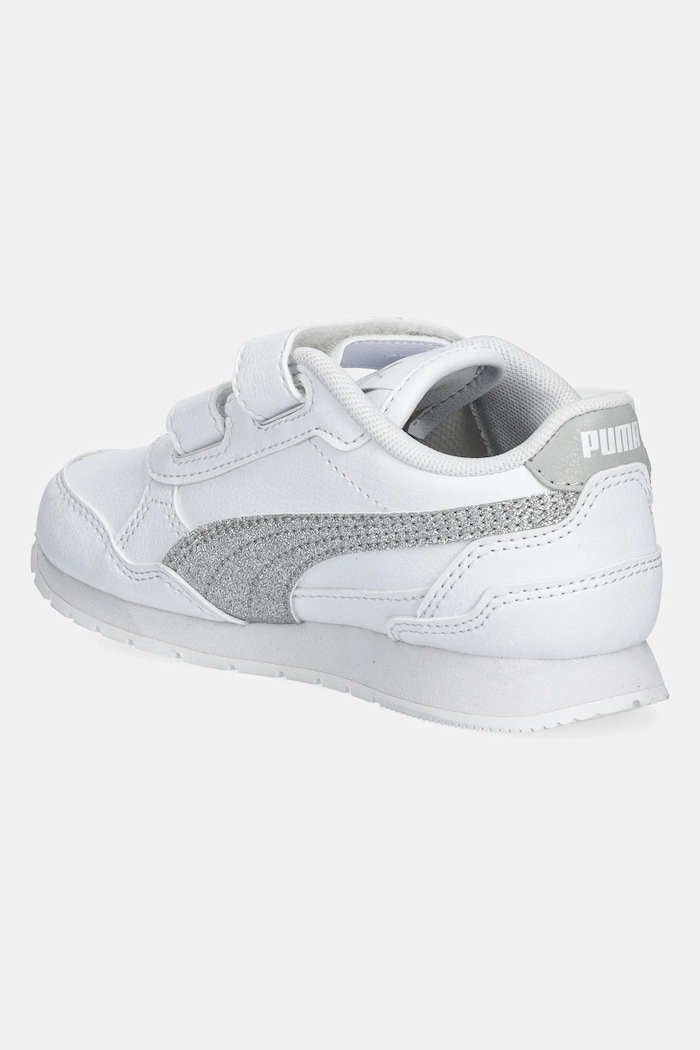 Dziewczynka Puma sneakersy dziecięce ST Runner v4 SL Glitter V 401592 biały