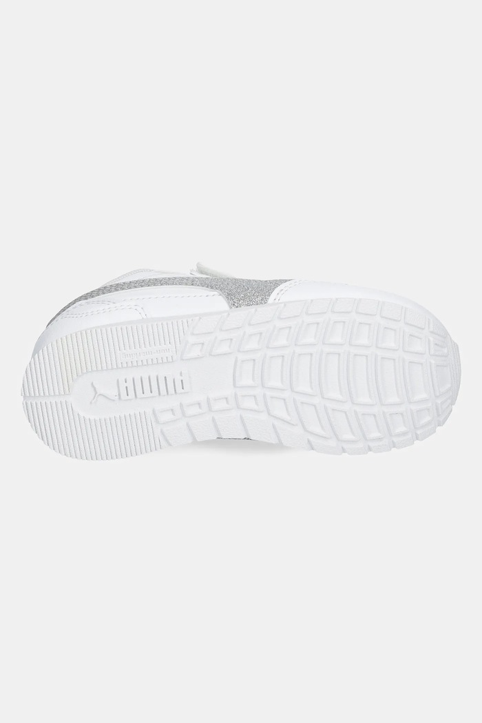 Puma sneakersy dziecięce ST Runner v4 SL Glitter V 401592 biały