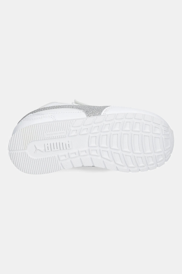 Puma sneakersy dziecięce ST Runner v4 SL Glitter V 401592 biały