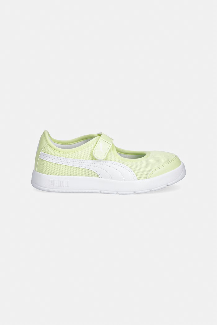 Puma Courtflex v3 Lina V sneakersy dziecięce 400578 zielony SS26