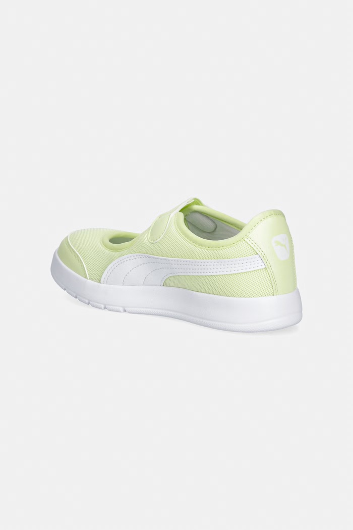 Dziewczynka Puma Courtflex v3 Lina V sneakersy dziecięce 400578 zielony