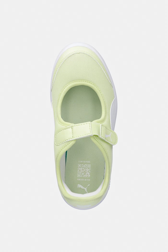 Puma Courtflex v3 Lina V sneakersy dziecięce zielony 400578