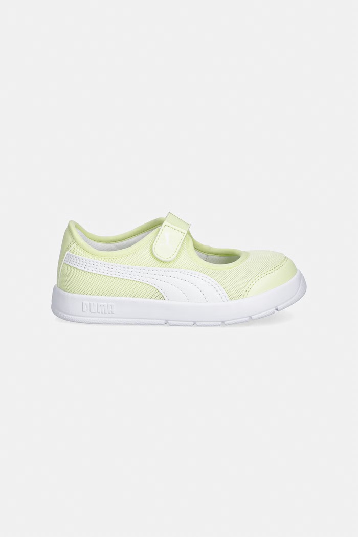 Puma Courtflex v3 Lina V sneakersy dziecięce 400579 zielony SS26