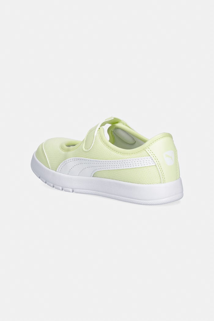 Dziewczynka Puma Courtflex v3 Lina V sneakersy dziecięce 400579 zielony