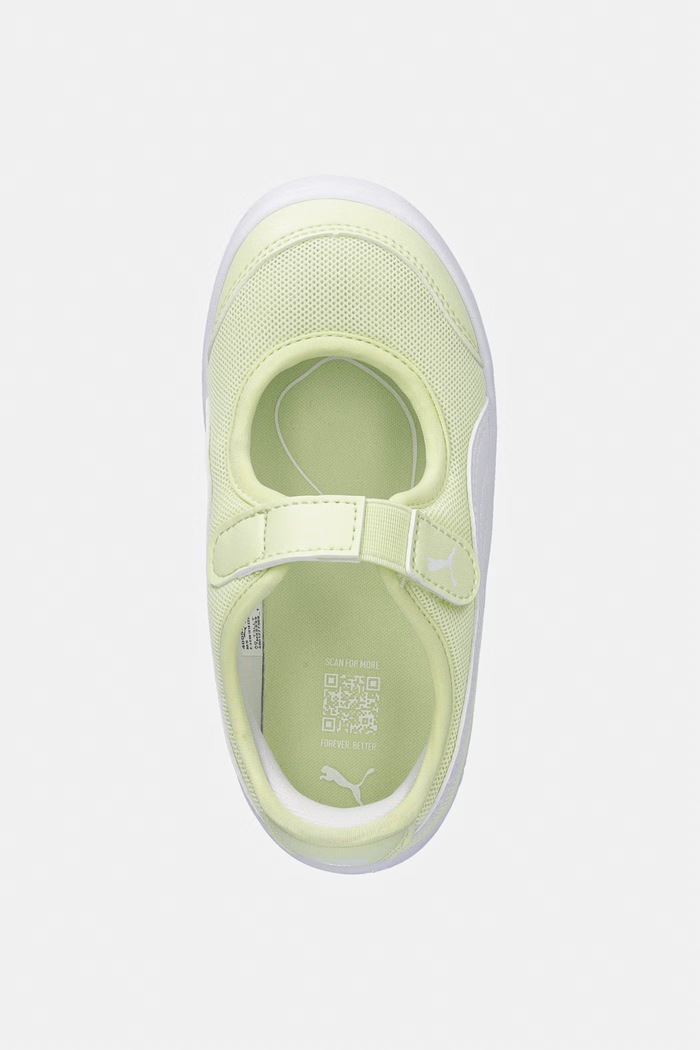 Puma Courtflex v3 Lina V sneakersy dziecięce zielony 400579
