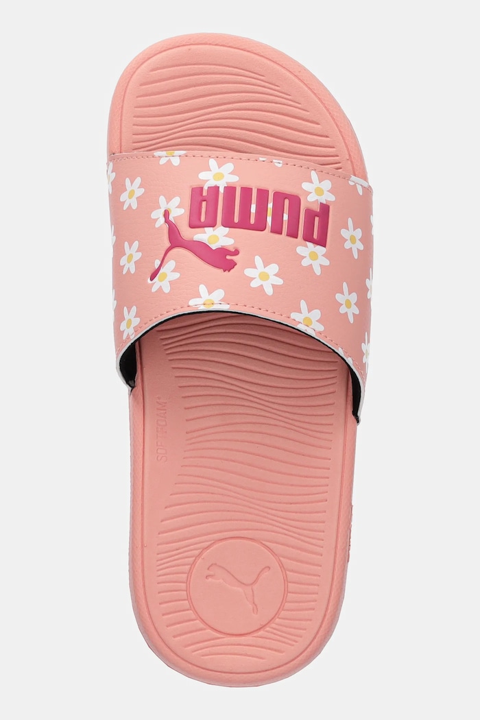 Șlapi copii Cool Cat 2.0 Daisies Puma 400905 portocaliu