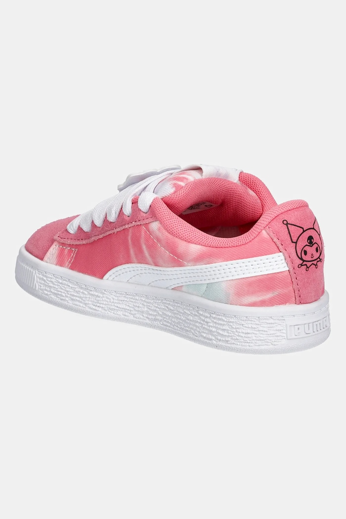 Dziewczynka Puma sneakersy dziecięce Suede XL HK&FR 401417 różowy
