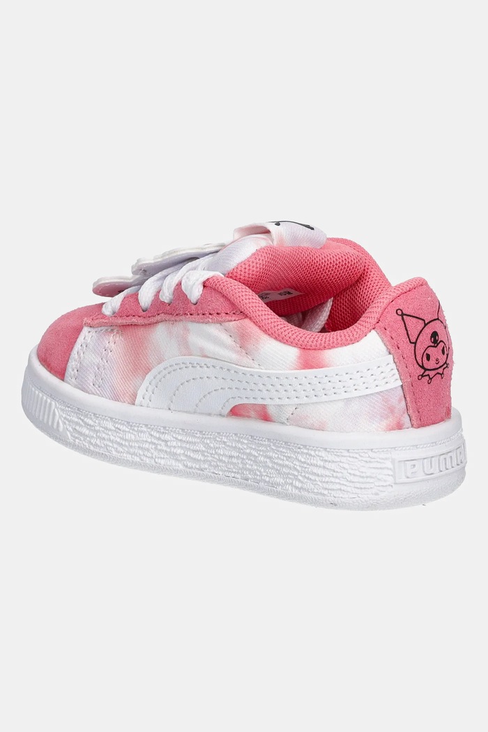 Dziewczynka Puma sneakersy dziecięce Suede XL HK&FR AC 401418 różowy