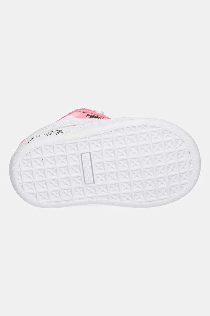 Puma sneakersy dziecięce Suede XL HK&FR AC 401418 różowy