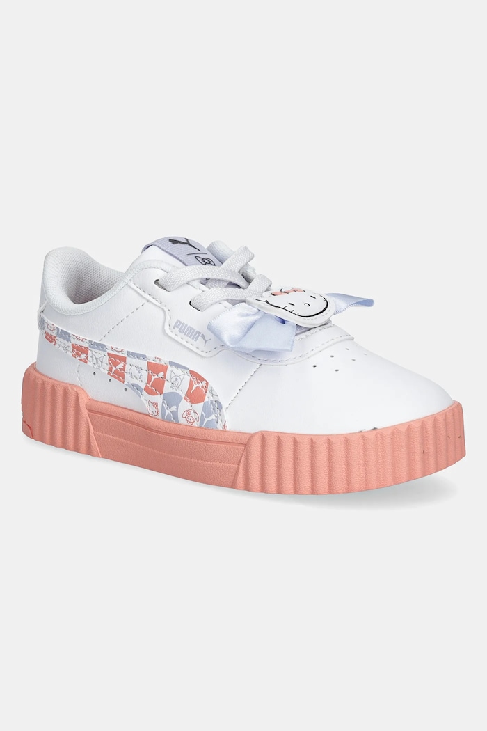 Dječje tenisice Puma Carina 3.0 HK&FR AC Likovi iz crtića bijela 401420