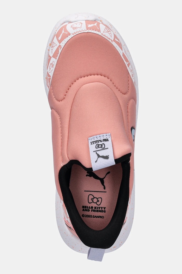 Sneakers pentru copii Fun Racer 2 SLIPTECH HK&FR Puma 401425 portocaliu