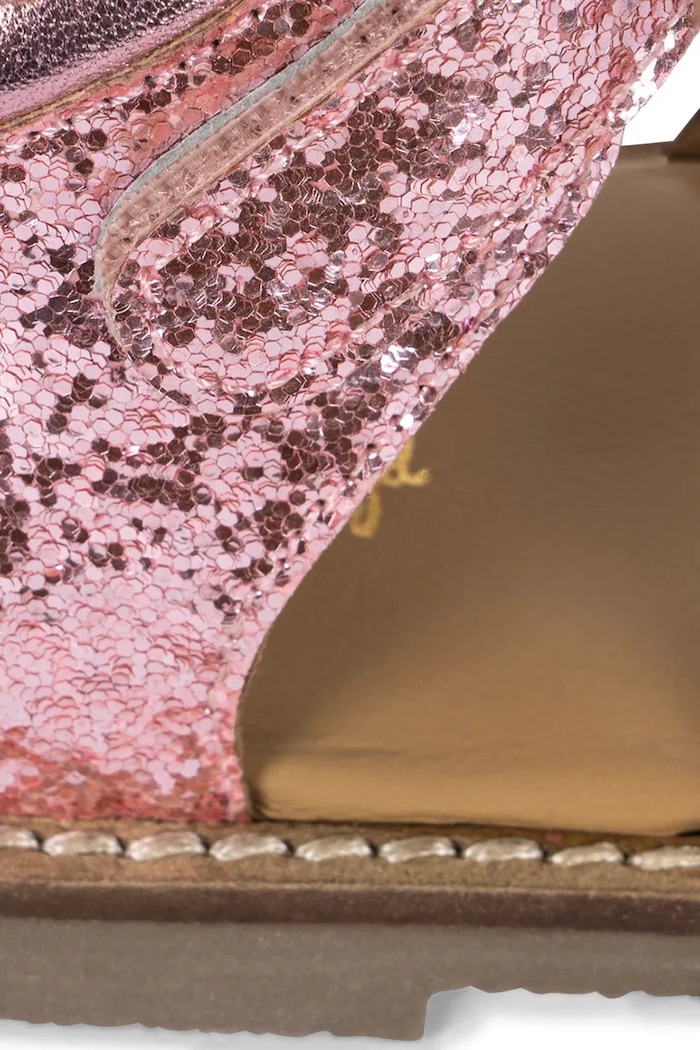 DÍVKA Dětské sandály Konges Sløjd BOW SANDAL KS102720 růžová