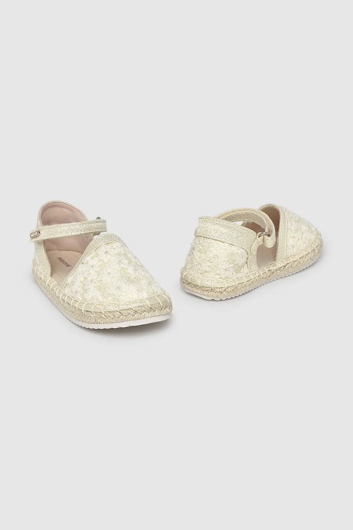 Mayoral espadrile pentru copii 41644.43A.Baby.PPYA aur SS25