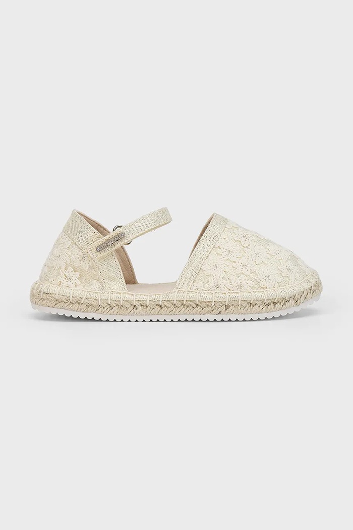 Mayoral espadrile copii aur 43644.44A.Kids.PPYA
