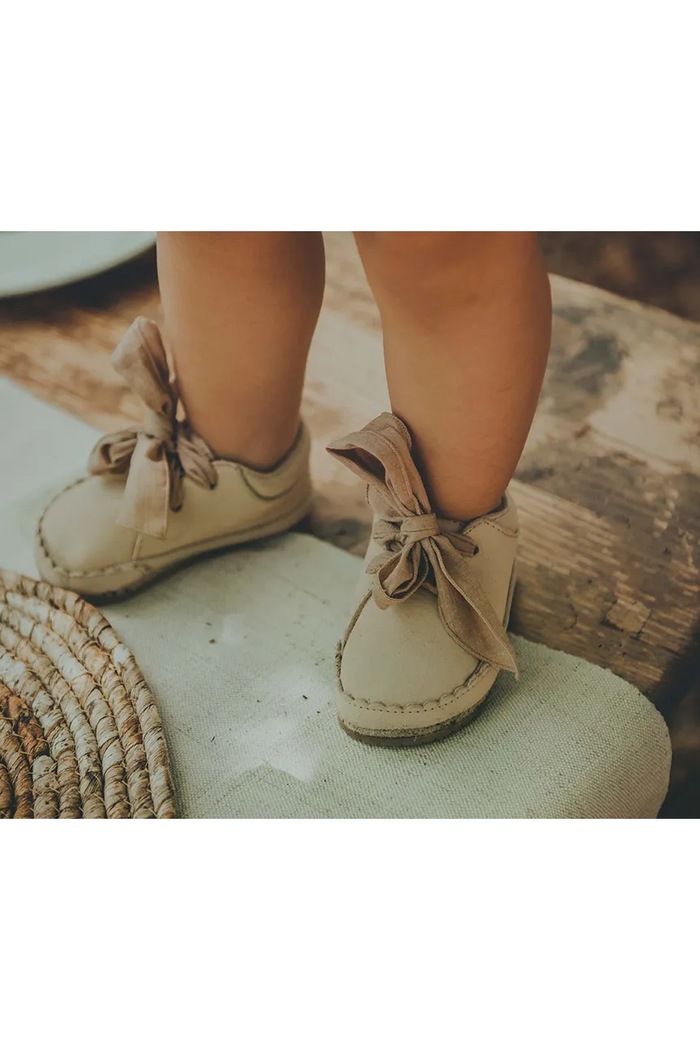 Donsje buty skórzane niemowlęce Lonny Sneakers 1034700 różowy