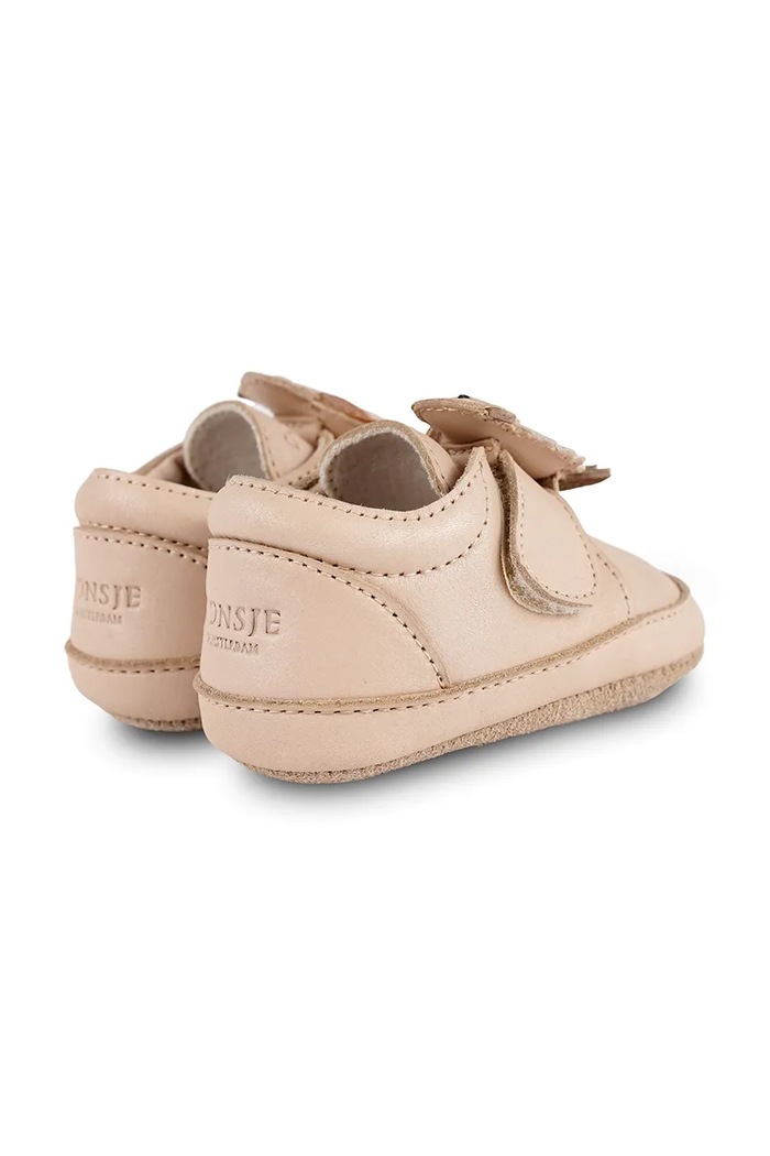Donsje buty skórzane niemowlęce Niek Sneakers Pink Chickadee różowy 1037007
