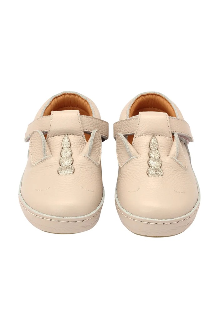Fete Donsje incaltaminte din piele pentru copii Xan Special Shoes Unicorn 2011004.29.33 bej